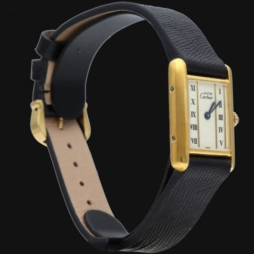 Montre Cartier Montre Tank Vermeil 58 Facettes MT44926