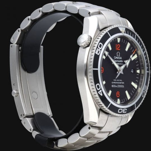 Montre Omega Seamaster Planet Ocean - Montre homme automatique en acier 42 mm 58 Facettes MT46267
