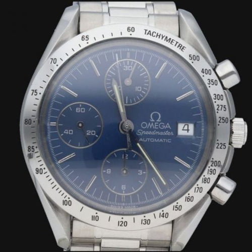 Montre Omega Speedmaster - Montre chronographe automatique en acier 58 Facettes MT46371