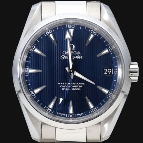 Montre Omega Seamaster Aqua Terra - Montre automatique en acier 38 mm 58 Facettes MT46350