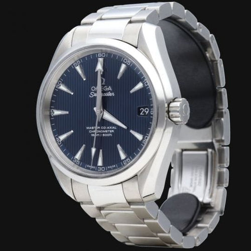 Montre Omega Seamaster Aqua Terra - Montre automatique en acier 38 mm 58 Facettes MT46350