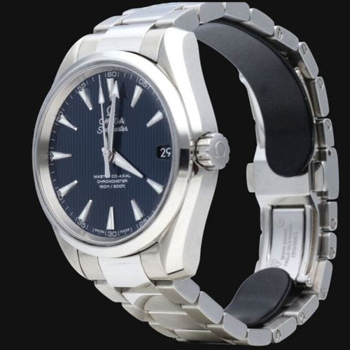 Montre Omega Seamaster Aqua Terra - Montre automatique en acier 38 mm 58 Facettes MT46350