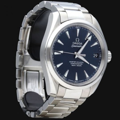 Montre Omega Seamaster Aqua Terra - Montre automatique en acier 38 mm 58 Facettes MT46350
