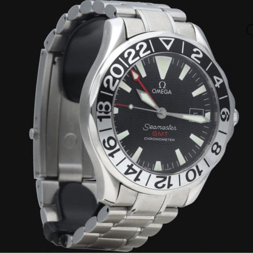 Montre Omega Montre Seamaster Diver 300M Gmt 50Th Anniversary 58 Facettes MT46341