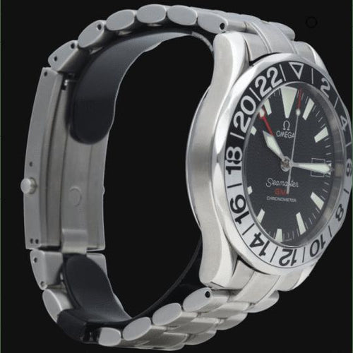 Montre Omega Montre Seamaster Diver 300M Gmt 50Th Anniversary 58 Facettes MT46341