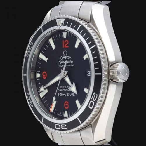 Montre Omega Seamaster Planet Ocean 600M - Montre automatique homme 42 mm acier 58 Facettes MT46268