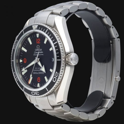 Montre Omega Seamaster Planet Ocean 600M - Montre automatique homme 42 mm acier 58 Facettes MT46268