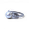 Bague 57 Bague Art déco en platine ornée d’une perle naturelle et diamants 58 Facettes