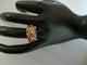 Bague 54 Bague ancienne trois ors 18 ct avec diamants 58 Facettes 00923