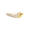 Broche Broche vintage en or jaune 20 ct et diamants 58 Facettes 0000484