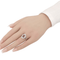 Bague 53 Bague marguerite en or blanc 18 carats rubis et diamants 58 Facettes Bague marguerite en or blanc 18 carats, rubis et diamants