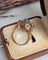 Bague 52 Bague cocktail vintage en or rose 18 carats, aigue-marine et diamants 58 Facettes 640