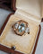 Bague 52 Bague cocktail vintage en or rose 18 carats, aigue-marine et diamants 58 Facettes 640