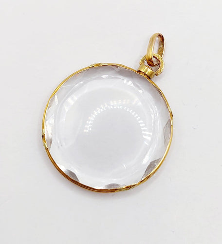 Pendentif Art nouveau - Pendentif porte-photo en or 18k (circa 1900) 58 Facettes A07038