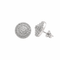 Boucles d'oreilles Boucles d'oreilles en or blanc 18 carats et diamants 58 Facettes Boucles d'oreilles en or et diamants