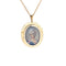 Pendentif Pendentif médaillon portrait Limoges en or jaune 14 ct 58 Facettes 45745