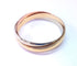 Bracelet Bracelet jonc en or tricolore 18K (750) 58 Facettes BRAC.JONC.3OR-1859.4