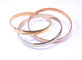 Bracelet Bracelet jonc en or tricolore 18K (750) 58 Facettes BRAC.JONC.3OR-1859.4