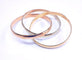 Bracelet Bracelet jonc en or tricolore 18K (750) 58 Facettes BRAC.JONC.3OR-1859.4