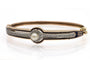 Bracelet Bracelet ancien en or jaune 585 avec diamants, perle et émail 58 Facettes 12015