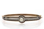 Bracelet Bracelet ancien en or jaune 585 avec diamants, perle et émail 58 Facettes 12015