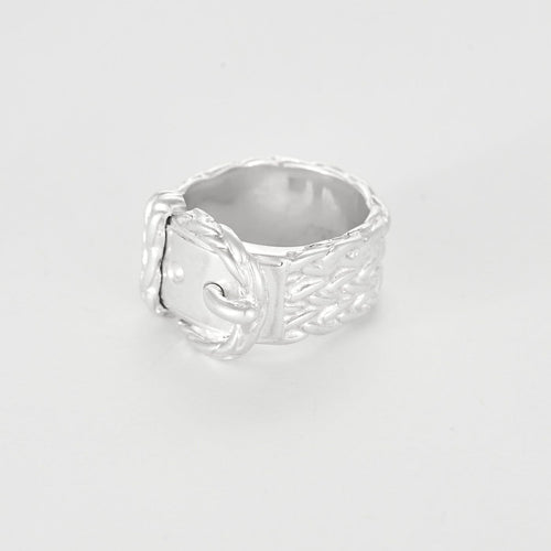 Bague 51 Hermès - Gaëtan de PERCIN -  Bague ceinture en Argent 58 Facettes 58FC52-1