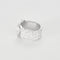 Bague 51 Hermès - Gaëtan de PERCIN -  Bague ceinture en Argent 58 Facettes 58FC52-1