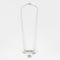 Collier Collier moderniste en or gris et diamants 58 Facettes 260268