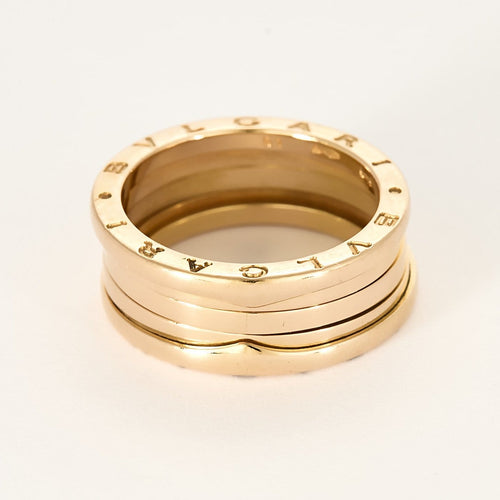 Bague 61 Bulgari - B.Zero1 - Bague en or rose 18k 58 Facettes 260194