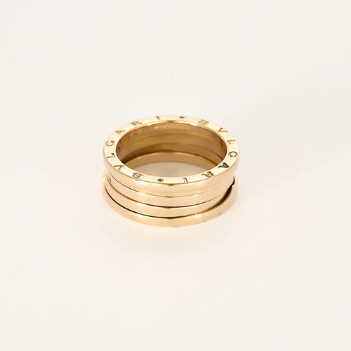 Bague 61 Bulgari - B.Zero1 - Bague en or rose 18k 58 Facettes 260194