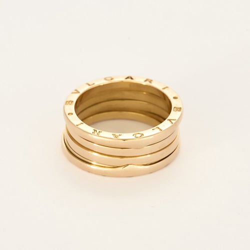 Bague 61 Bulgari - B.Zero1 - Bague en or rose 18k 58 Facettes 260194
