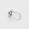 Bague 53 Bague Art Déco en platine, or gris, diamants et saphirs de synthèse. 58 Facettes 250713