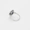 Bague 53 Bague Art Déco en platine, or gris, diamants et saphirs de synthèse. 58 Facettes 250713