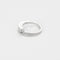 Bague 50 GAREL - Bague en Or blanc, trois diamants 0.15 carat environ. 58 Facettes 260218