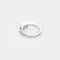 Bague 50 GAREL - Bague en Or blanc, trois diamants 0.15 carat environ. 58 Facettes 260218