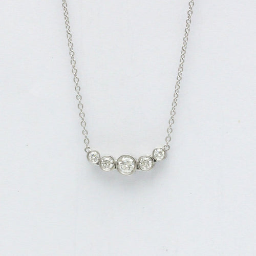Pendentif Tiffany & Co. Jazz - Pendentif en platine et diamants 58 Facettes e66rsmihb7