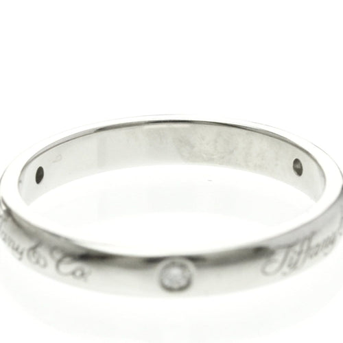 Bague Tiffany & Co. - Bague Notes Wedding Band en platine et diamants 58 Facettes sbraw0qprv