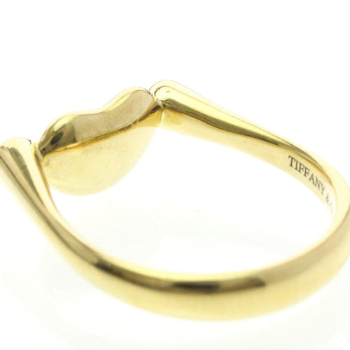 Bague 49 Tiffany & Co. Elsa Peretti Bean Band - Bague en or jaune et diamants 58 Facettes yfwzllbarj