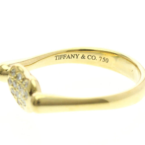 Bague 49 Tiffany & Co. Elsa Peretti Bean Band - Bague en or jaune et diamants 58 Facettes yfwzllbarj