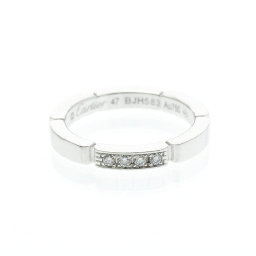 Bague 47 Cartier Maillon Panthère - Bague en or blanc et diamants 58 Facettes znbon4tyhu