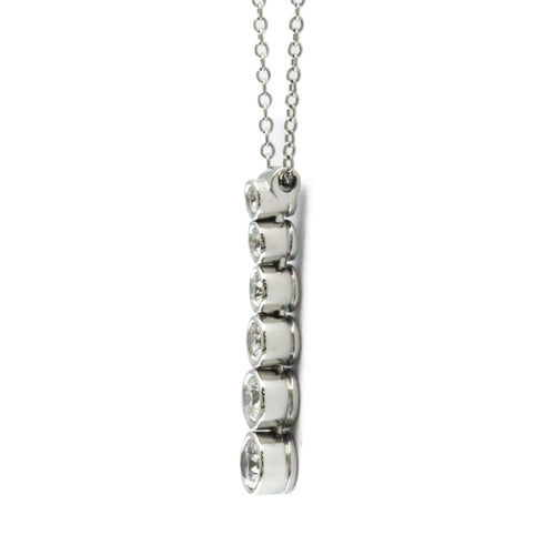Collier Tiffany & Co. Jazz Graduated Drop - Collier pendentif en platine et diamants 58 Facettes pj7xfpqmrr