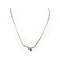 Collier Collier - Maille anglaise en or jaune 14K avec saphir et diamant 58 Facettes 149067745
