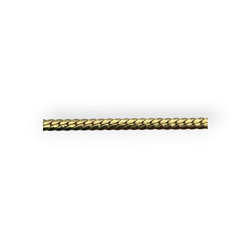 Collier Collier - Maille anglaise en or jaune 14K avec saphir et diamant 58 Facettes 149067745