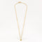 Collier Chaine et pendentif en or jaune solitaire diamant 0.60 carat environ 58 Facettes 260189