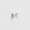 Paire de Boutons d'Oreilles en or gris et diamants 0.50 carat environ chacun 58 Facettes 260179