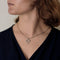 Collier Collier et Pendentif Coeur en or gris et diamants 58 Facettes 260297