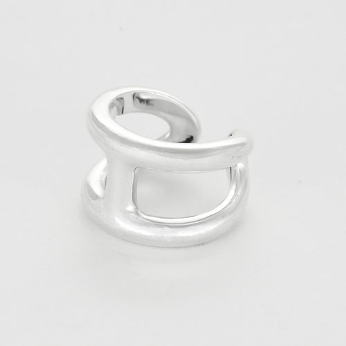 Bague 56 Hermès - Osmose - Grand Modèle- Bague en Argent 58 Facettes 58FC50