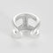 Bague 56 Hermès - Osmose - Grand Modèle- Bague en Argent 58 Facettes 58FC50