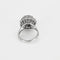 Bague 55 Elegante Bague platine et diamants à motif rayonnant 58 Facettes 260296