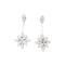 Boucles d'oreilles Boucles d'oreilles, or blanc, diamants. 58 Facettes 35551